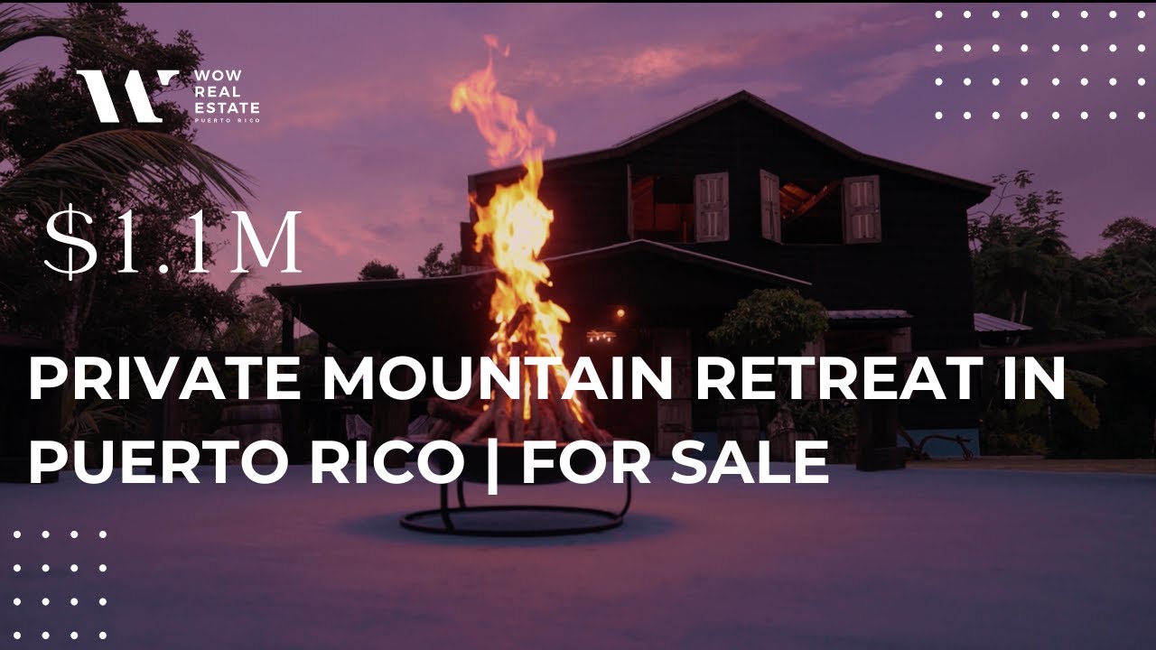 Private Eco-Retreat in the Mountains of Puerto Rico | For Sale