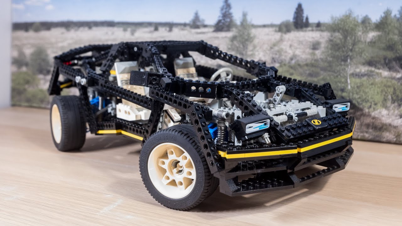 Lego Technic set 8880 - Super Car Speed build and review