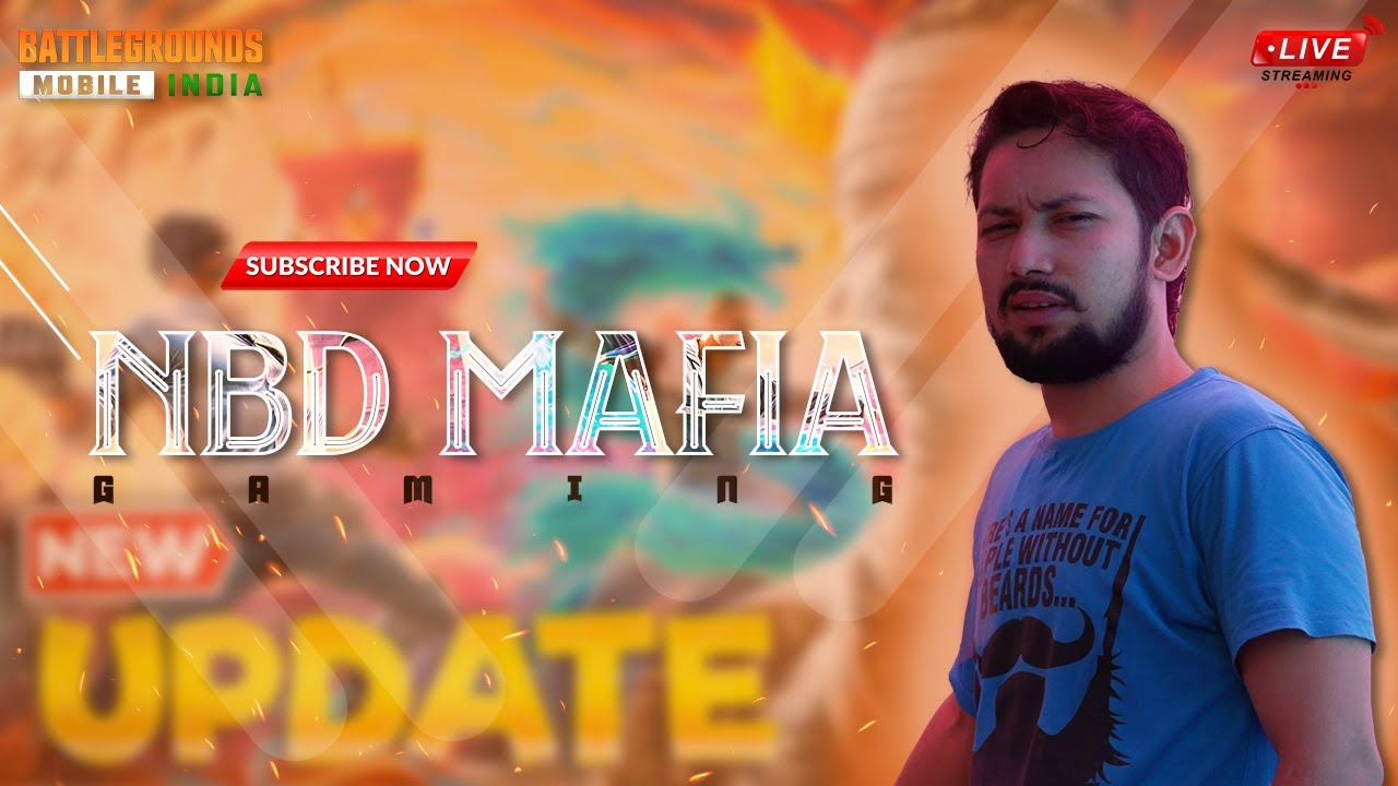KILLS CHALLENGE! 🔥 Non-Stop Action in Pochinki | BGMI Live🔥 NBD Mafia Gaming LIVE  .