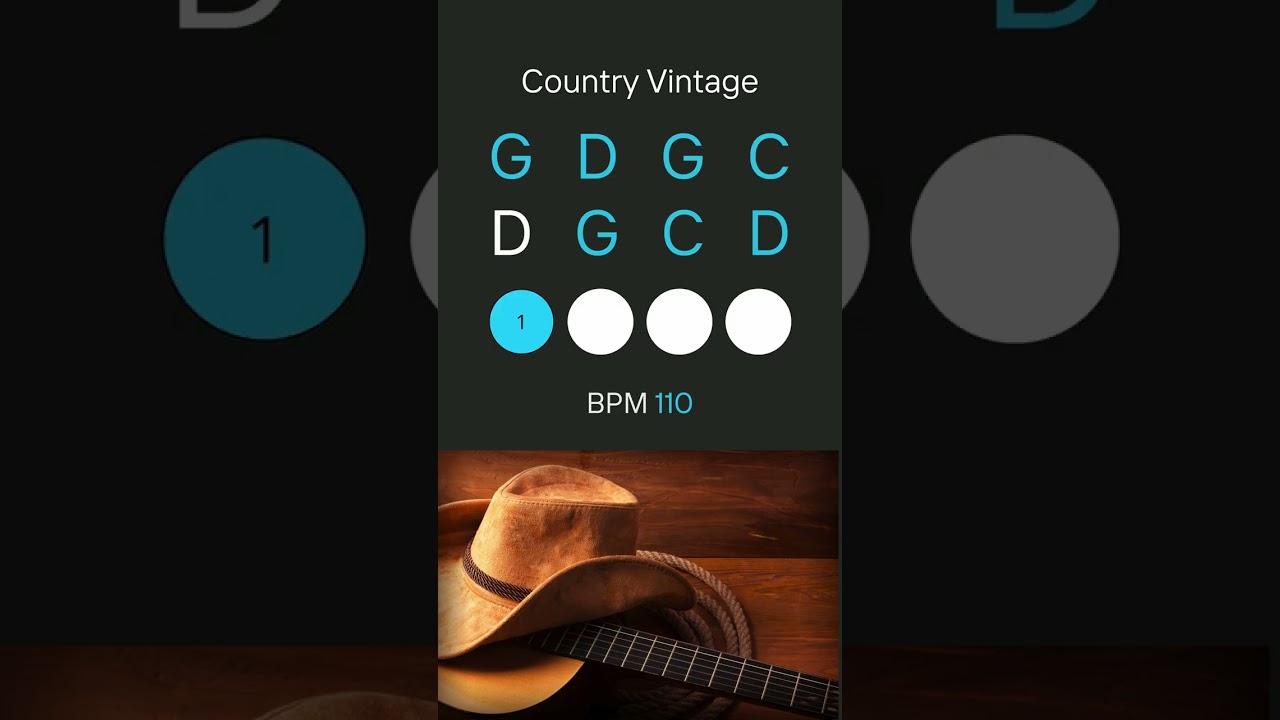 ⬆︎ Full Backing Track ⬆︎ Country Vintage Easy Play Along 