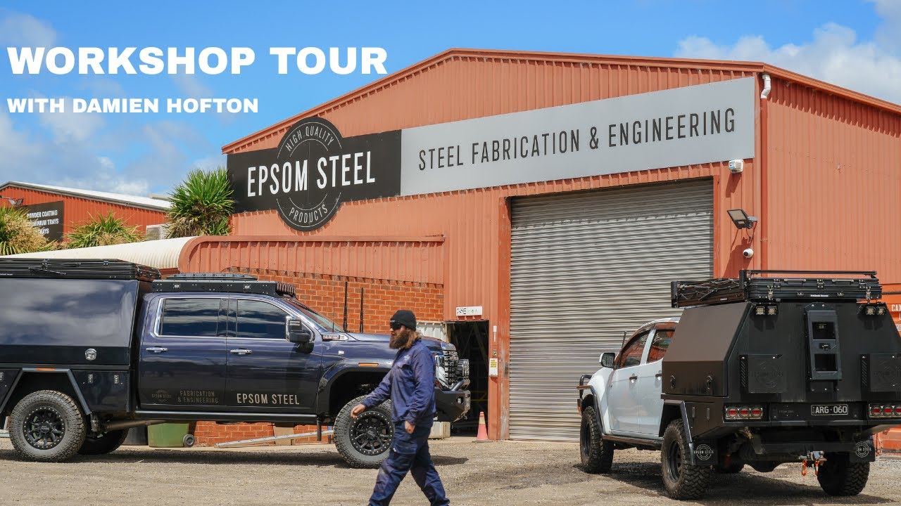 Introducing Epsom Steel: Workshop Tour with owner Damien Hofton