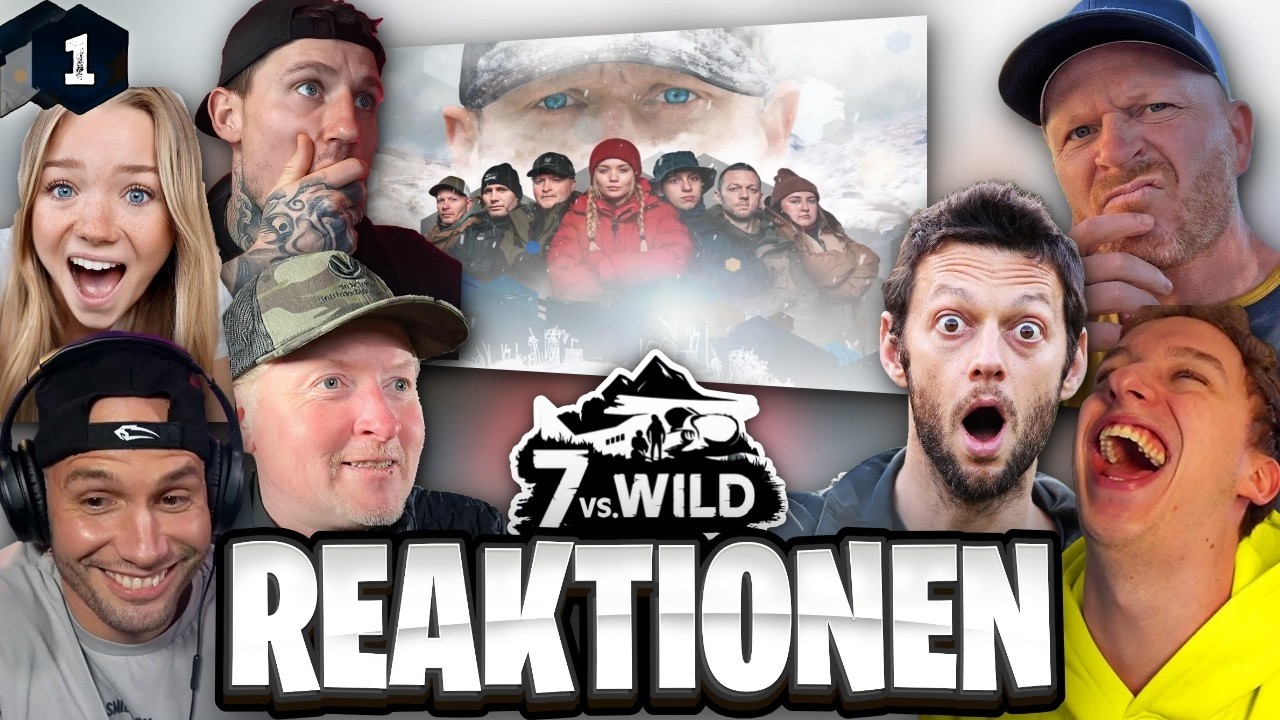 ALLE Reaktionen der Teilnehmer auf Folge 1 😱 7 vs. Wild - Staffel 4