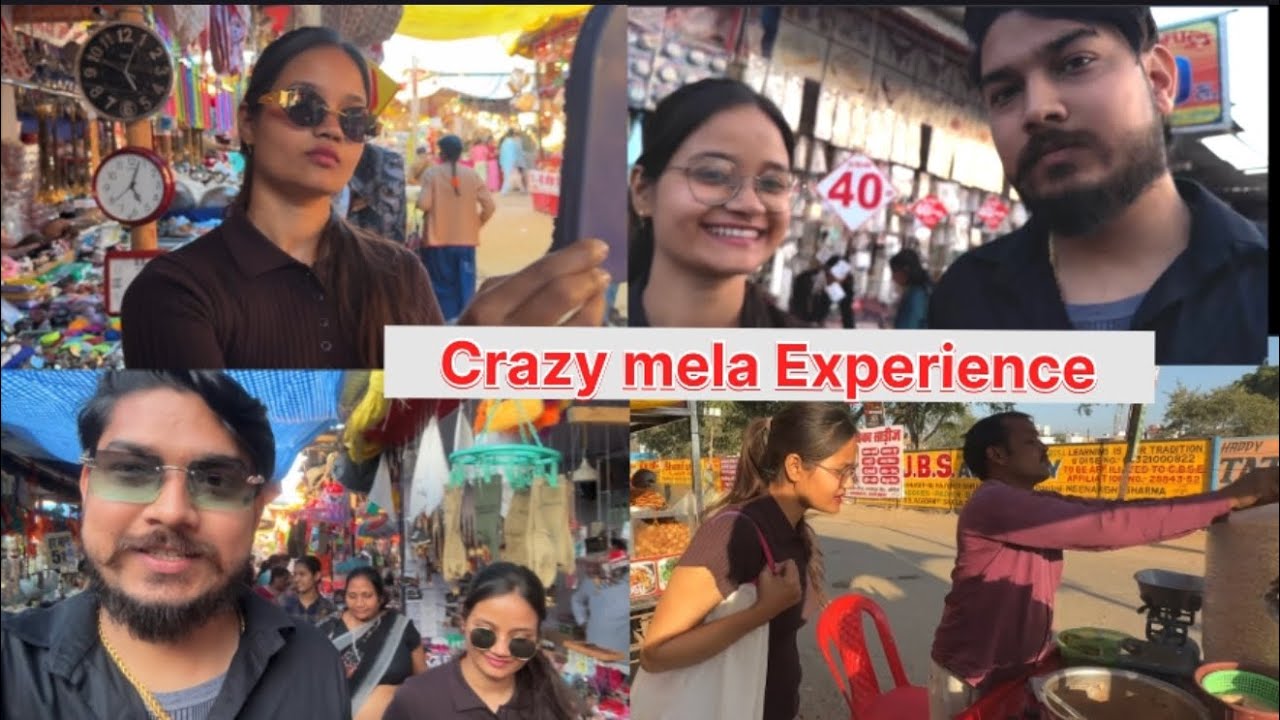 Saste Mela Ki Secret Shopping! 😁🛍️| Shopping + Street Food | Aayush and Akshita Vlogs🫶🏻