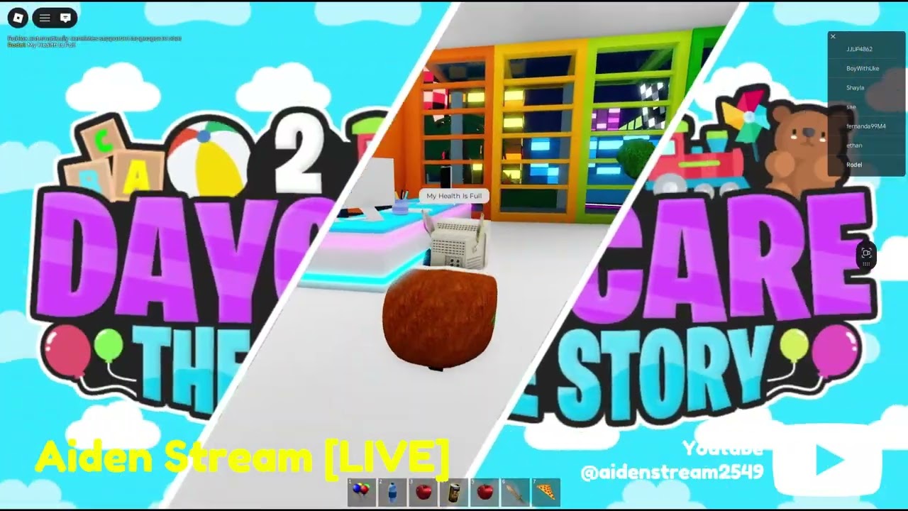 Crossing The Bridge Careful! Bad Ending On Daycare Story 2 Roblox [LIVE REPLAY]