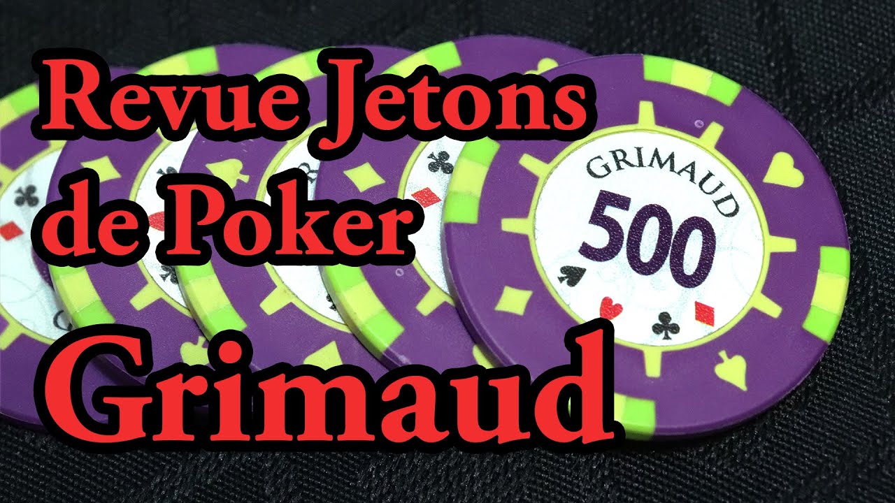 Revue jetons de poker Grimaud