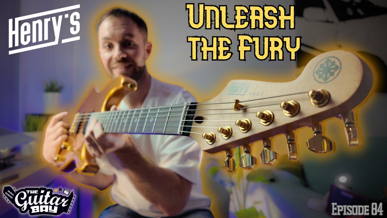 Unleash the Fury - HENRY’S Fury FS-1 Fever - Gold - This Superstrat does it ALL! - The Guitar Bay