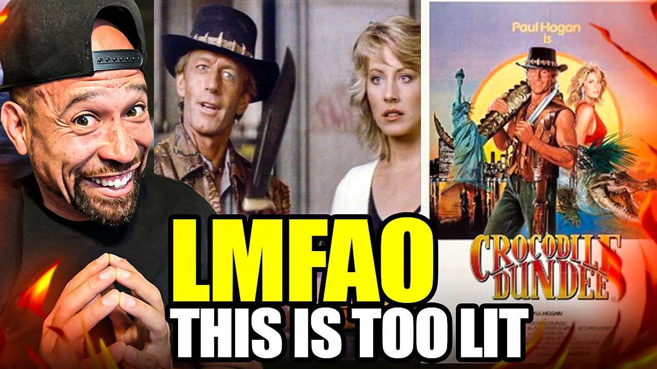 Crocodile Dundee JUMPER & That's NOT a KNIFE scene! LMFAO this is TOO LIT....
