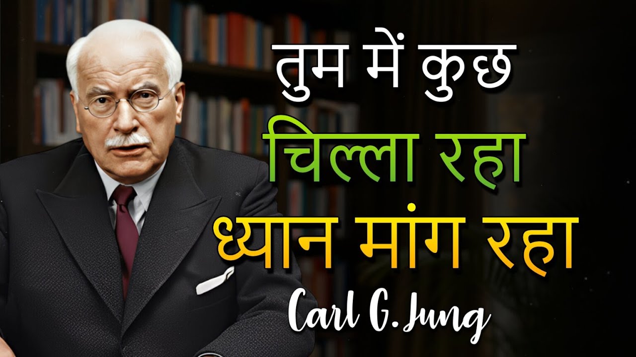 तुम्हारे अंदर कुछ तत्काल ध्यान चाहता है। (Carl Jung)