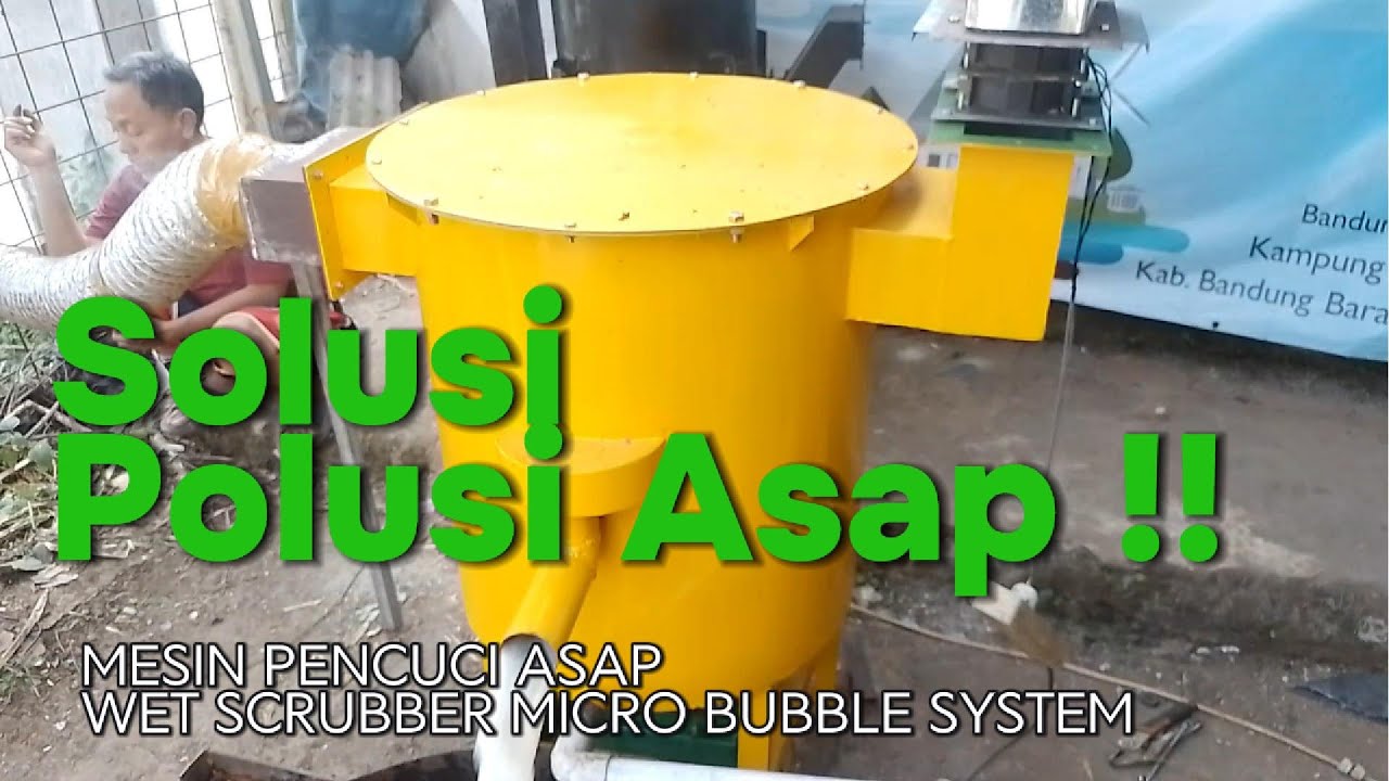 INOVASI KARYA ANAK BANGSA /SOLUSI POLUSI ASAP INDUSTRI /1000% EKONOMIS DAN EFEKTIF