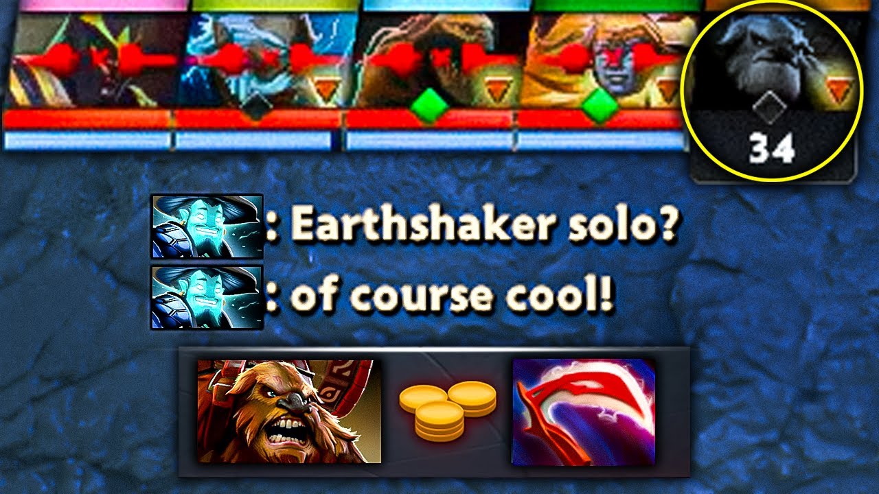 When Team is gone but You're the Real One Punch Earthshaker!