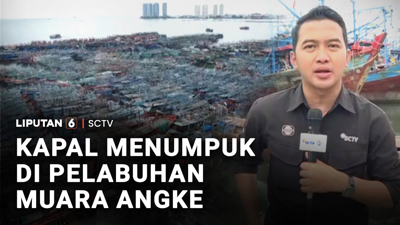 Kapal Menumpuk di Pelabuhan Muara Angke | Liputan 6