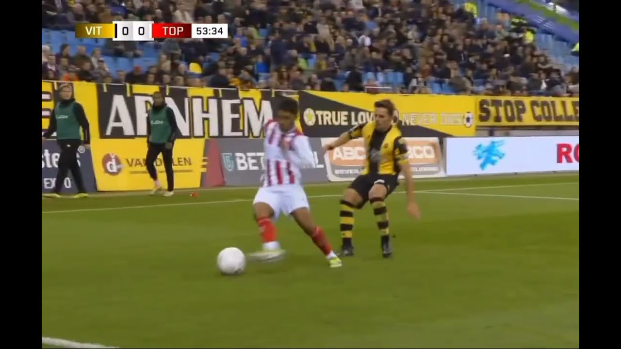 Mauresmo Hinoke skills vs Vitesse Arnhem | liga 2 Belanda