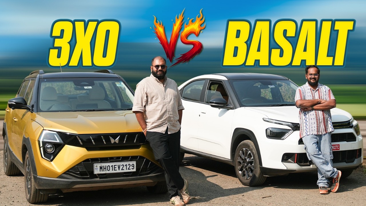 Citroen Basalt против Mahindra XUV 3XO – какой из них стоит купить? | @MotorBeam