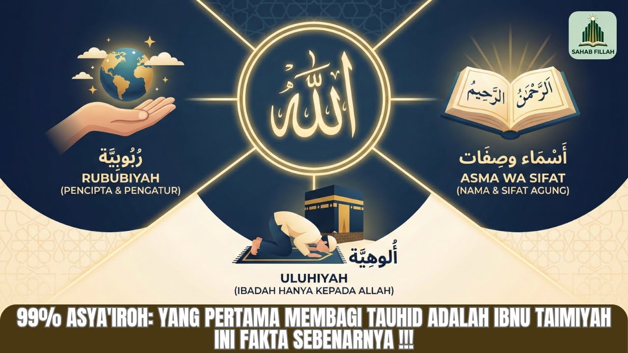 Tauhid Dibagi 3 Itu Bid'ah? Ternyata Ini Faktanya!