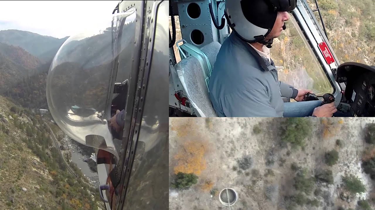 Bell 214 BigLifter Moving Concrete for Towers - PJs Helicopters