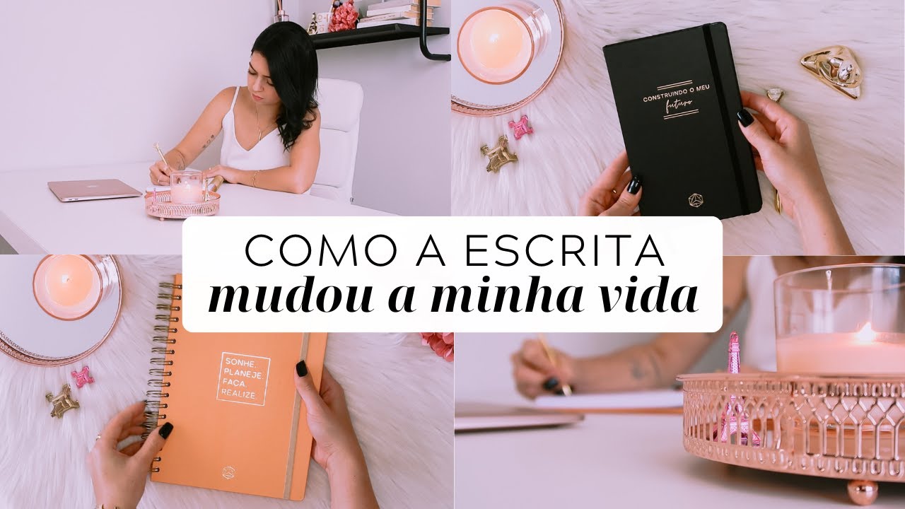 O hábito da escrita na minha vida, como praticar + Cadernos VP!