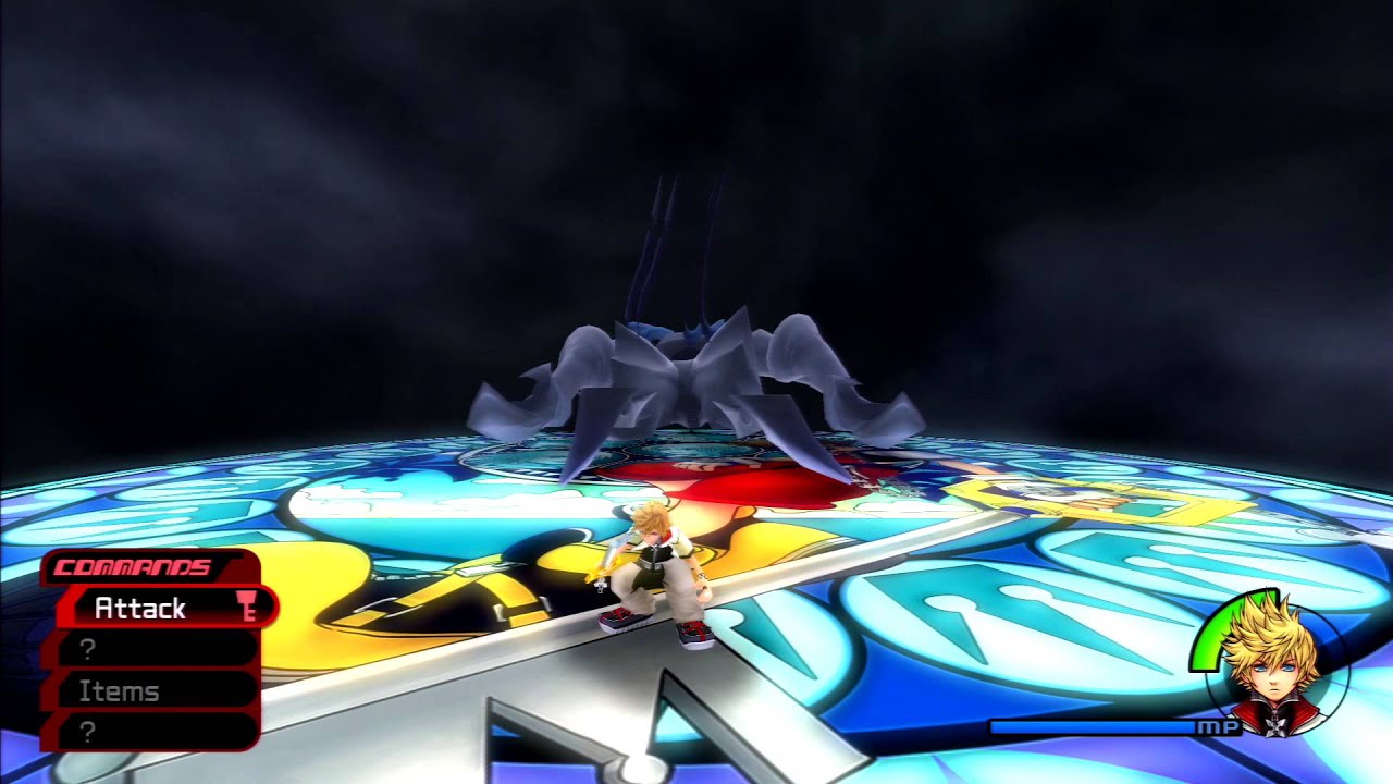 Kingdom Hearts II  - Roxas vs.  Giant Nobody
