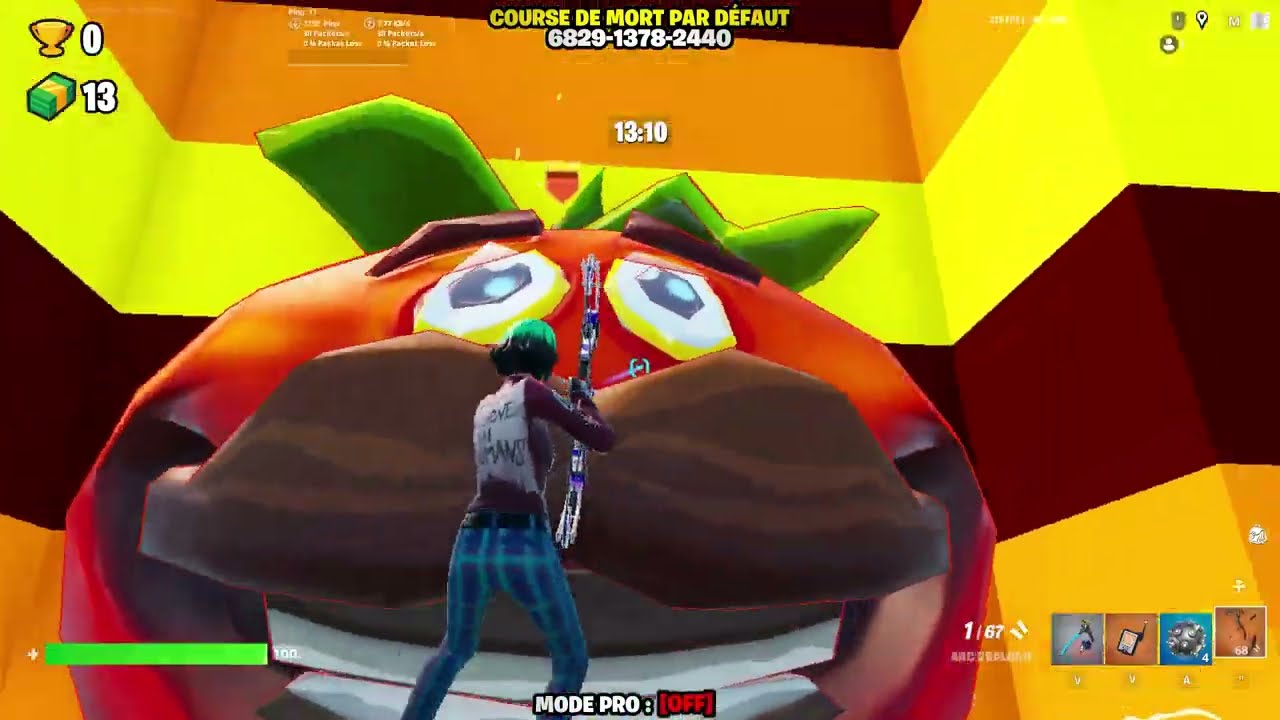 Fortnite JDuth 100 Level Default Deathrun 13:31