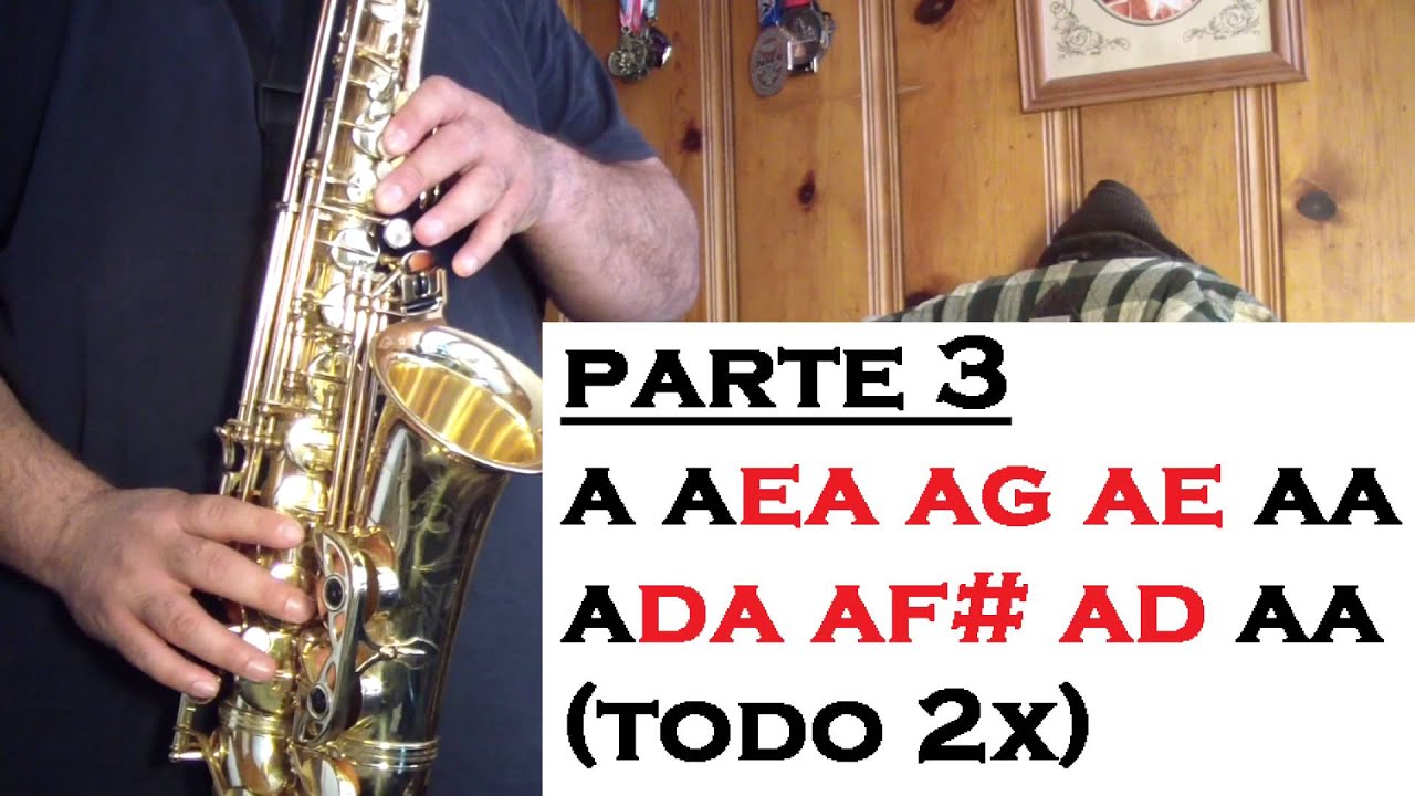 QUE RICO MAMBO - TUTORIALES PARA EL SAX ALTO - SANTIAGO PACHECO
