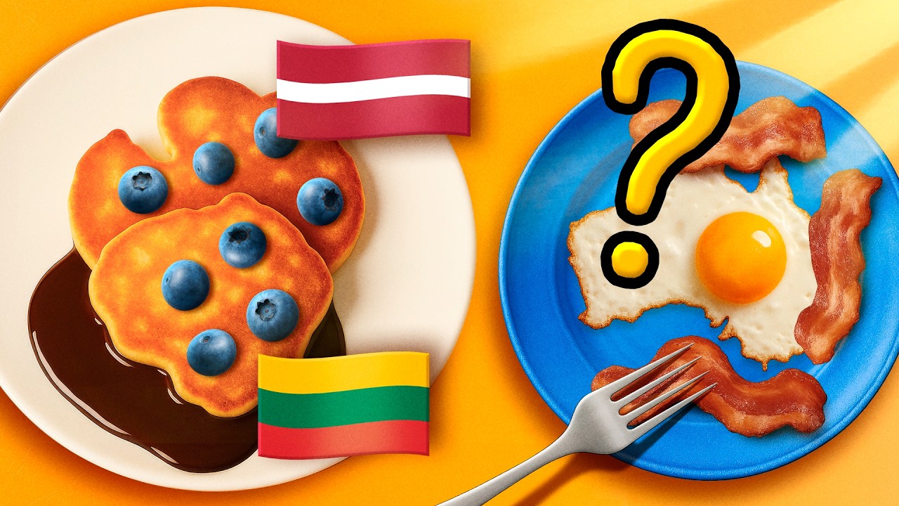 Вкусные страны и сладкие флаги 🥞🧁🍹