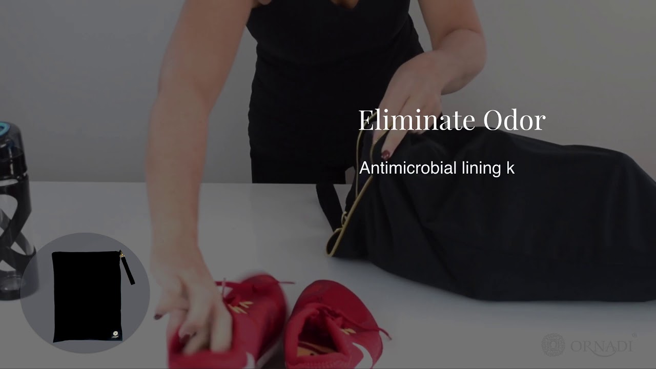 Antimicrobial Waterproof X-Large Travel Wet Bag for Gym Clothes Odor, Wet Swimsuits & Dirty Laundry