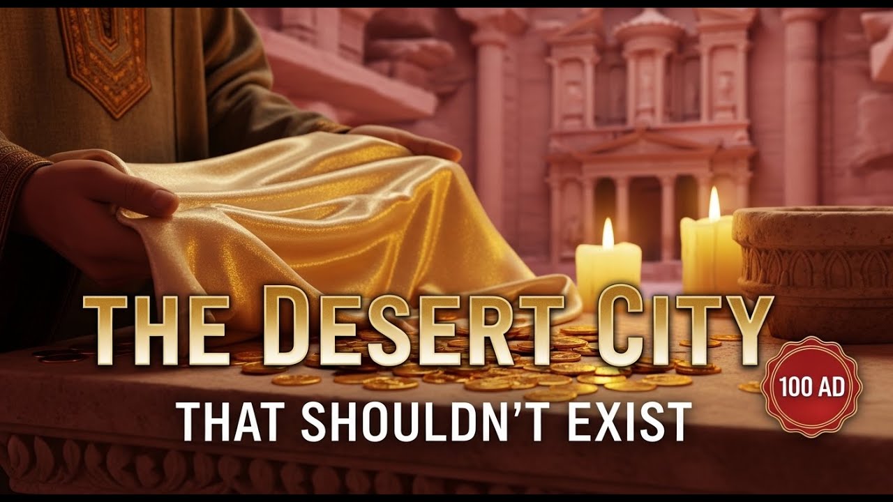 A Day in Petra, 100 AD Inside the Rose City's Desert Trade Empire