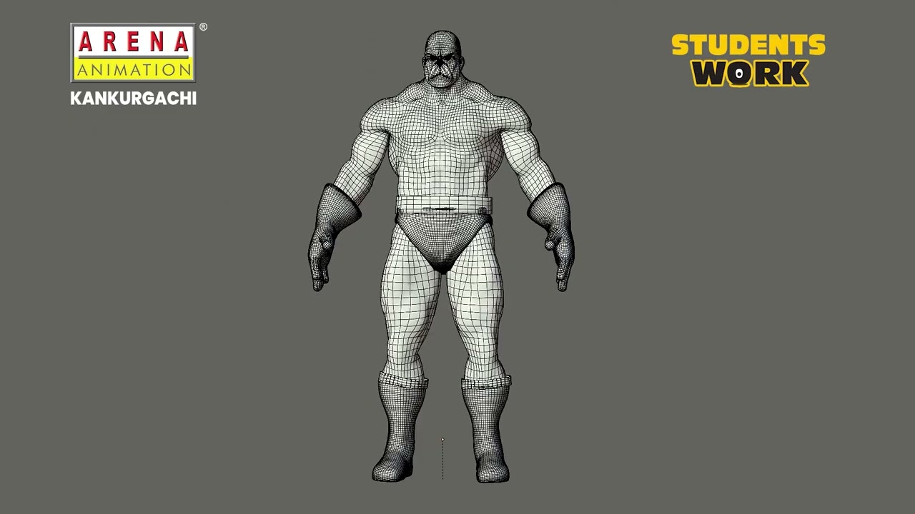 Modeling 3D Character Props – Student Work by Amit Patra | Arena Animation Kankurgachi