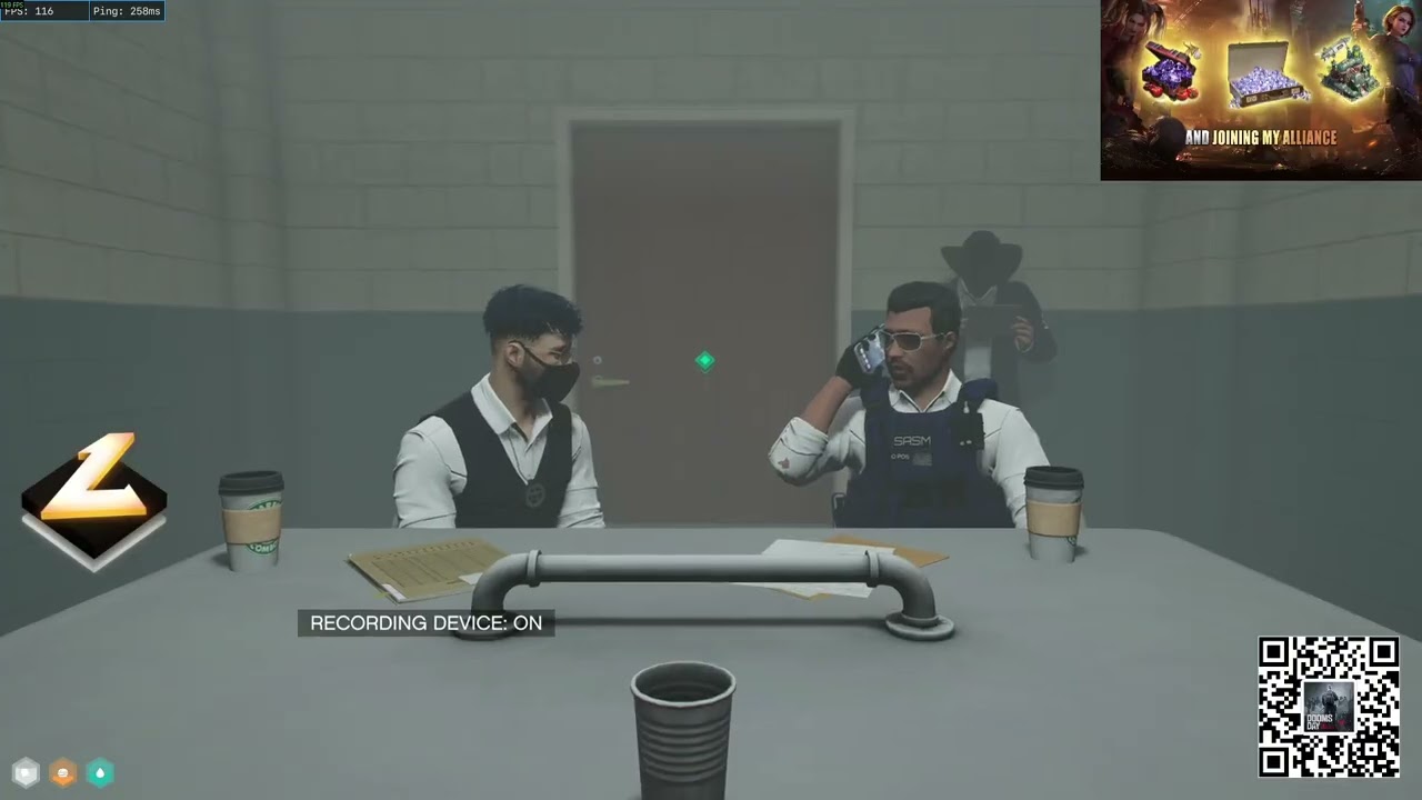 Benji Gets Interrogated By Brian Knight After Breaking Parole | Ex-Hades RP | GTA V RP NoPixel 4.0