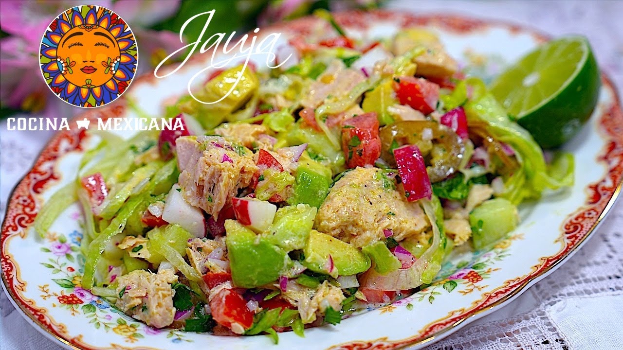 Ensalada de Salpicón de Atún con Mi Aderezo Favorito