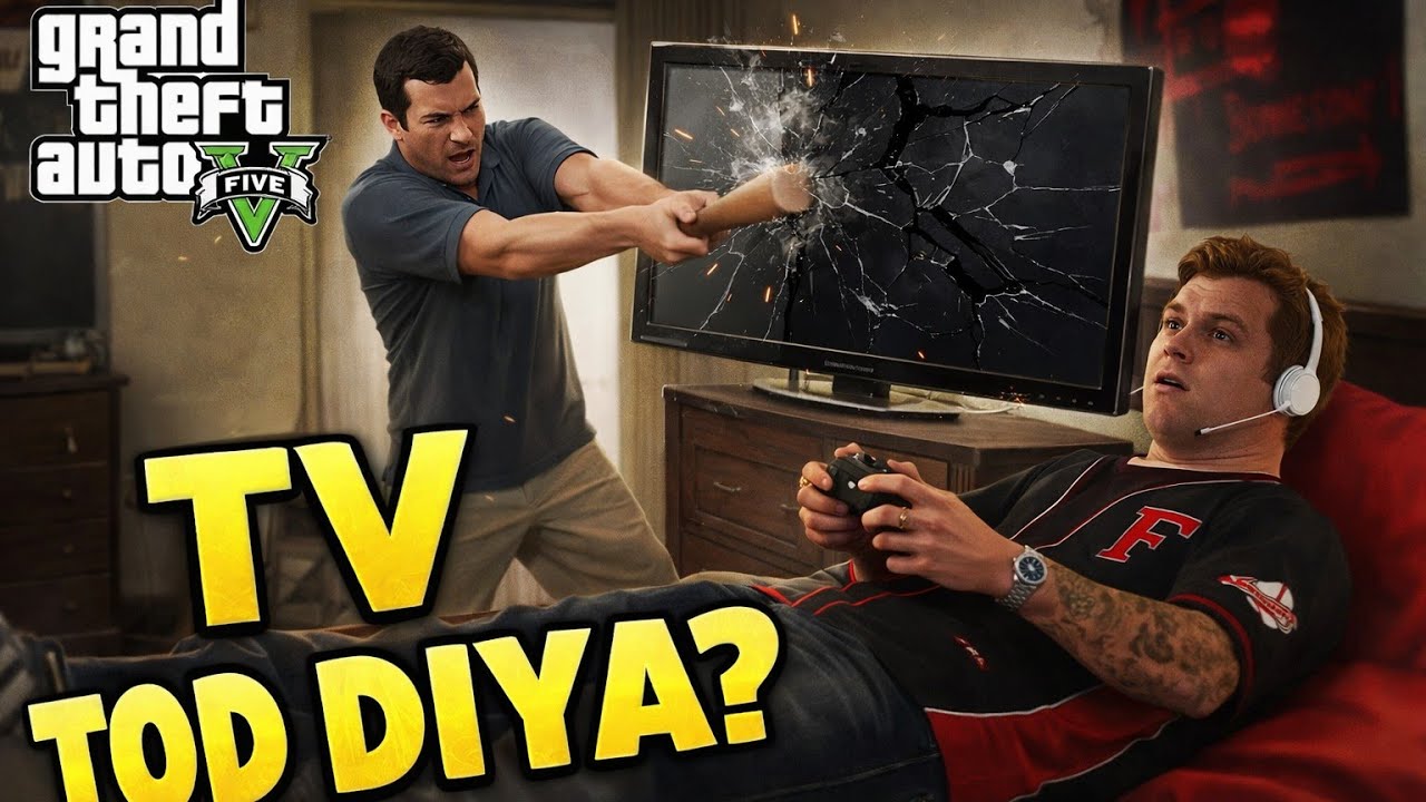 Michal ne Jimmy ka TV Tod Diya?! 😡| GTA V Gameplay