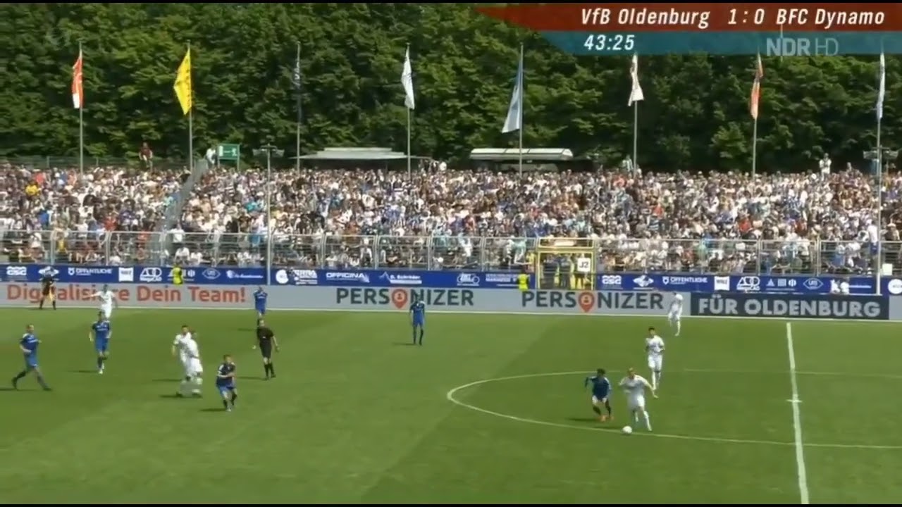 VFB Oldenburg gegen BFC Dynamo Highlights