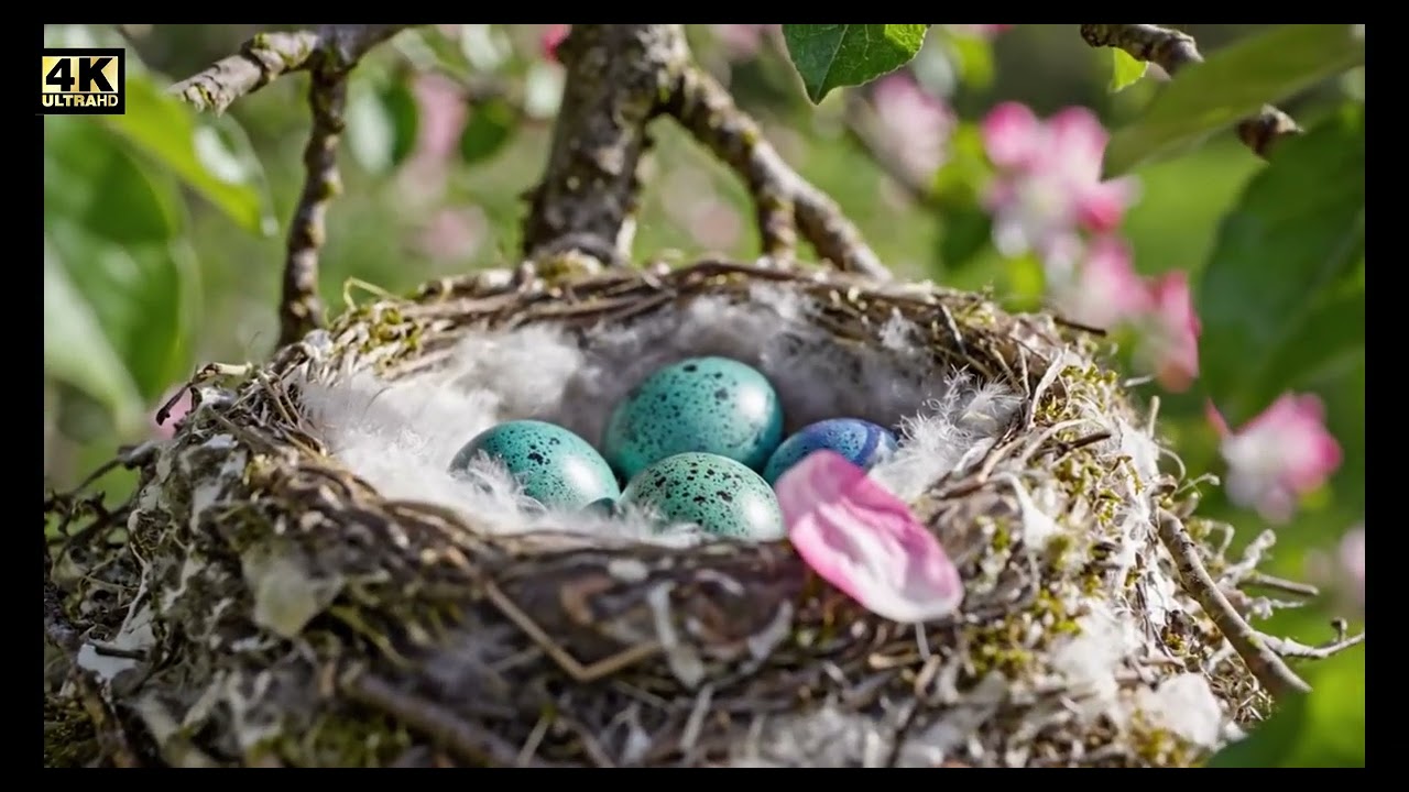 Spring Relaxing Music - Beautiful Spring Music 🌿 Relaxing Piano with Birds Singing – Calm