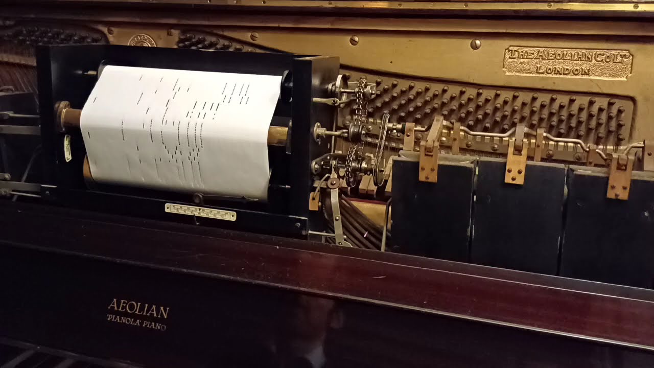 Blue Tango played on a 1920s Aeolian pianola (player piano)