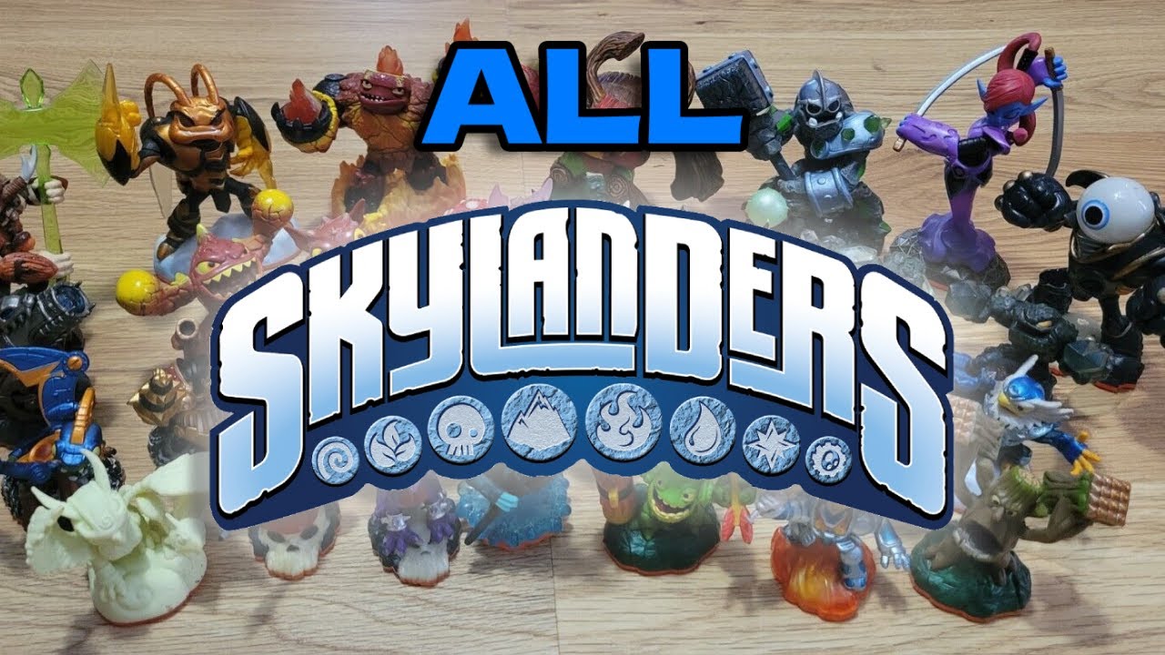 ALL SKYLANDERS (Up to Trap Team)