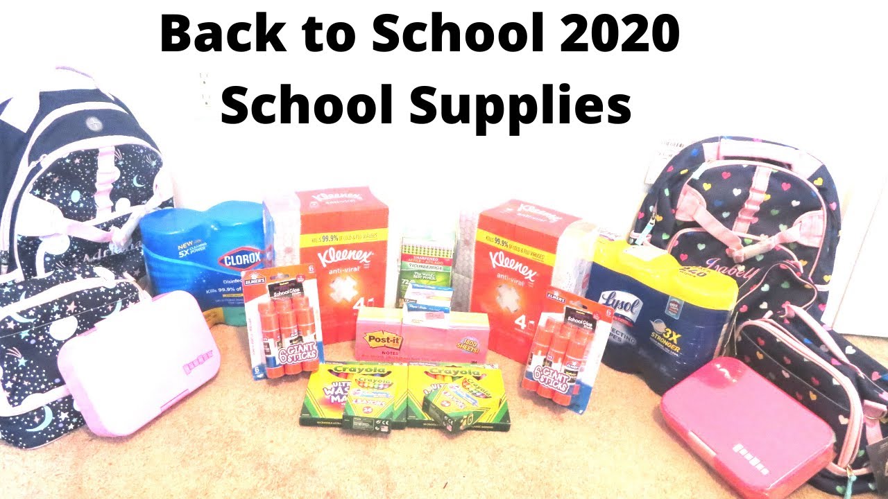Back to School 2020- School Supply Haul