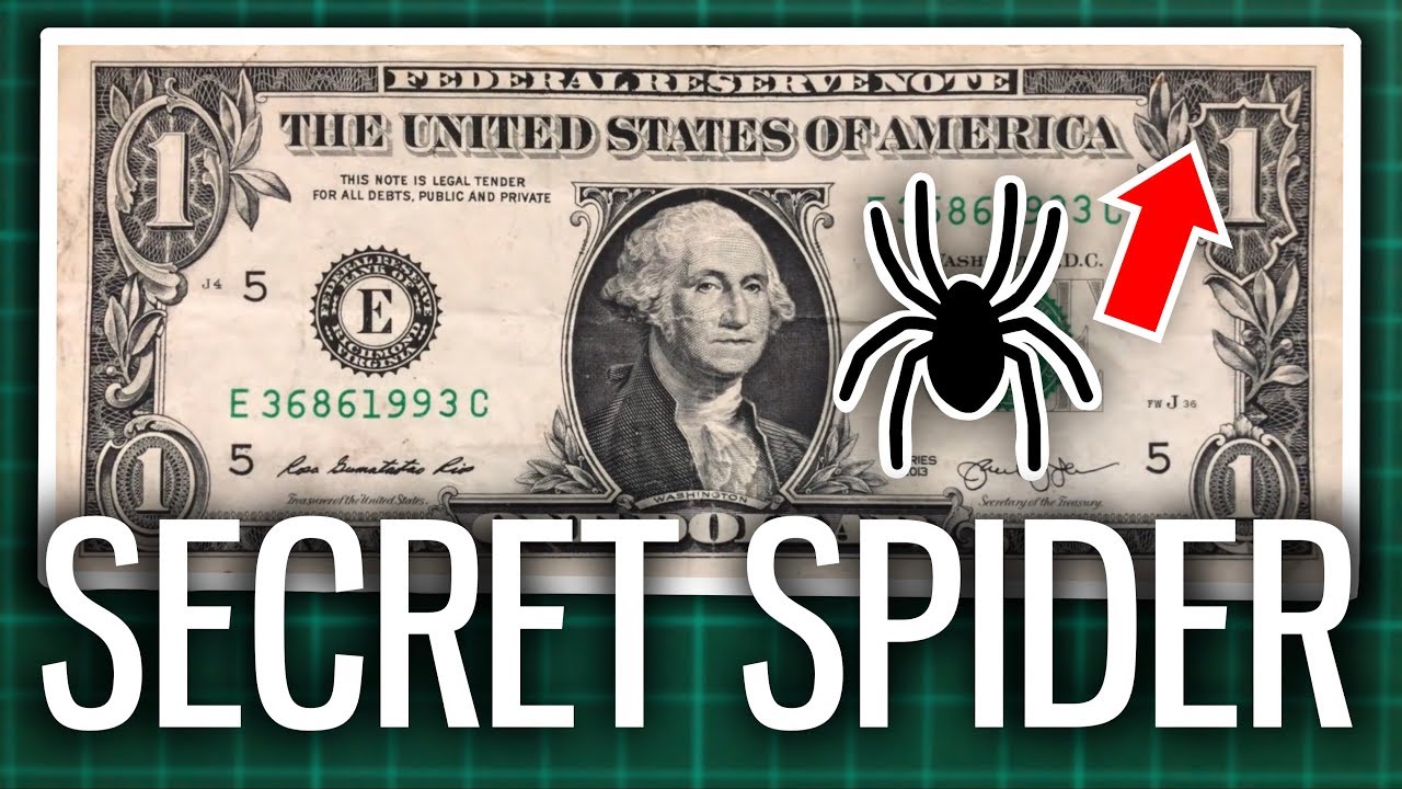 The Secret Spider on the $1 Bill