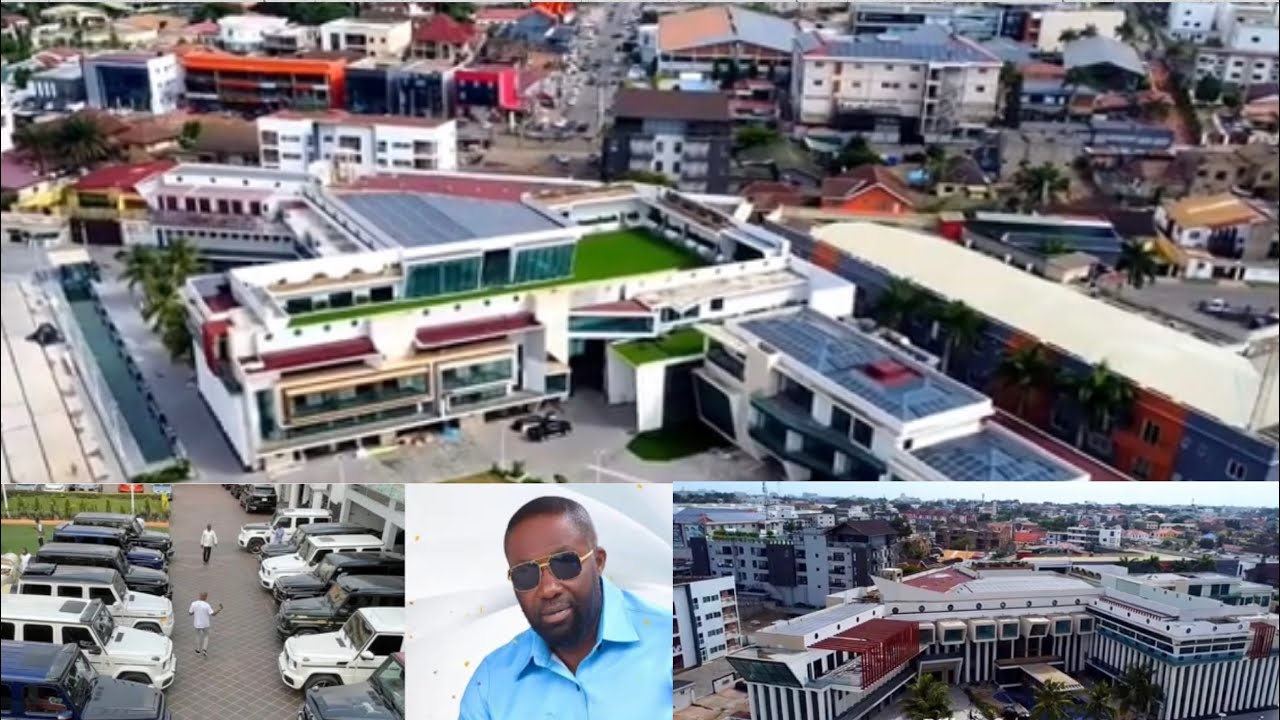 THE BIGGEST MANSION IN AFRICA DR.OSEI KWAME DESPITE LATEST HOUSE THAT WILL BLOW YOUR MIND