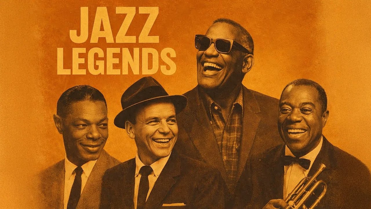 Golden Jazz Nights 🎷 Armstrong, Ray Charles, Nat King Cole | Timeless Old Jazz