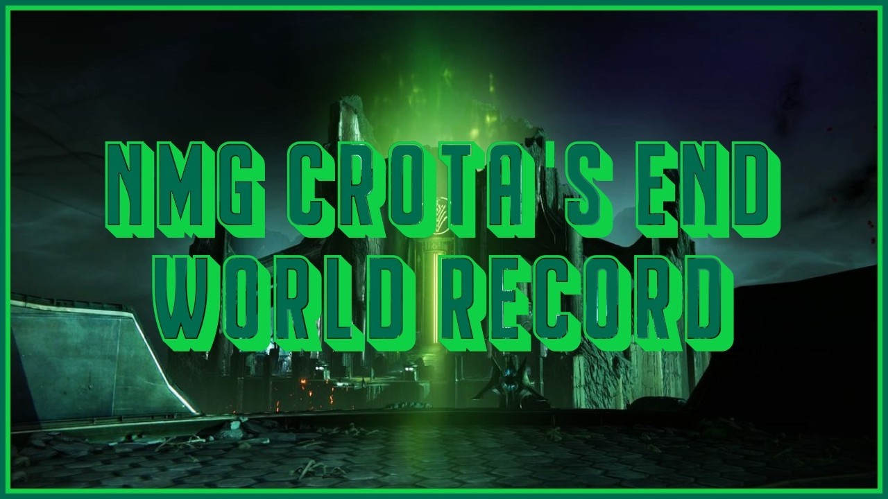 NMG Crota's End World Record 9:15