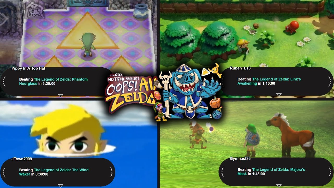 Oops! All Zelda 3 Day 2 - GDQ Hotfix Speedruns