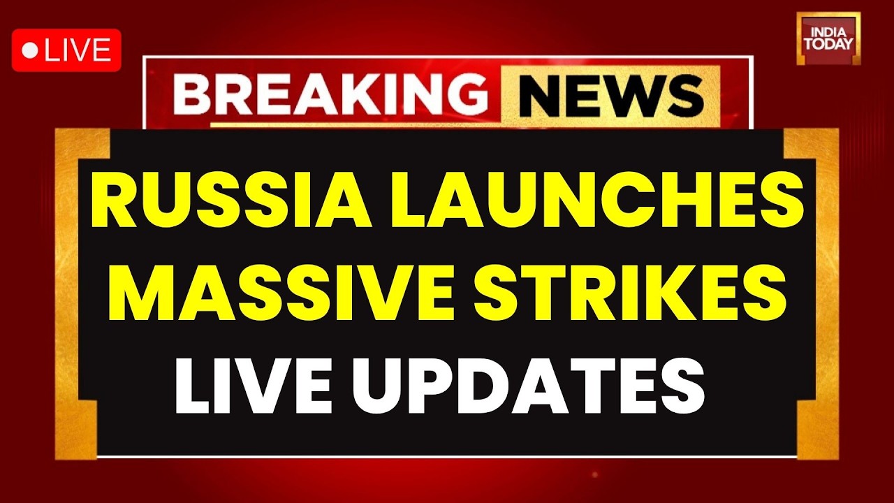 Kyiv Attack News LIVE: Massive Russian Strikes On Ukraine, Residents Trapped In Rubble