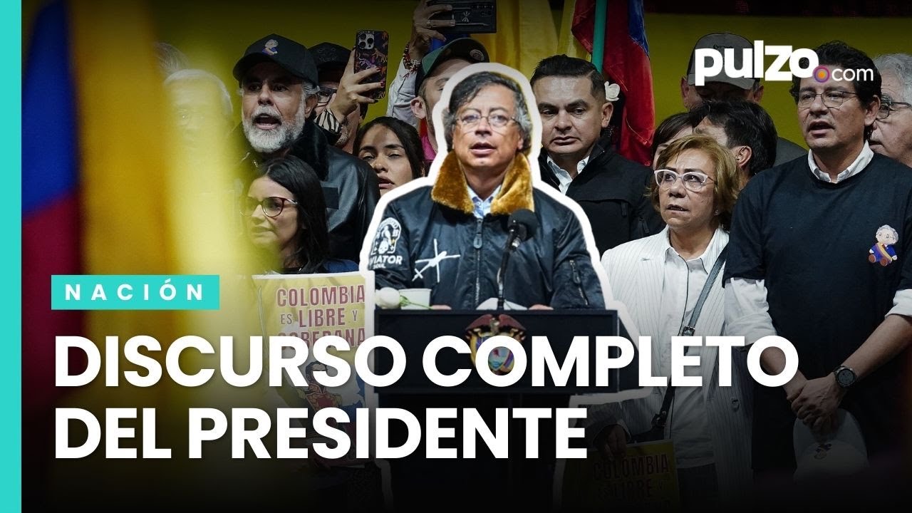 Discurso completo del Presidente Gustavo Petro en medio de las marchas del 7 de enero