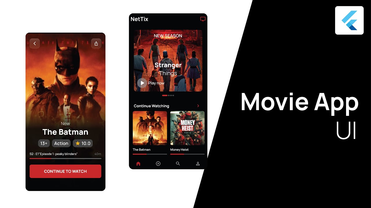 Movie App | Flutter UI