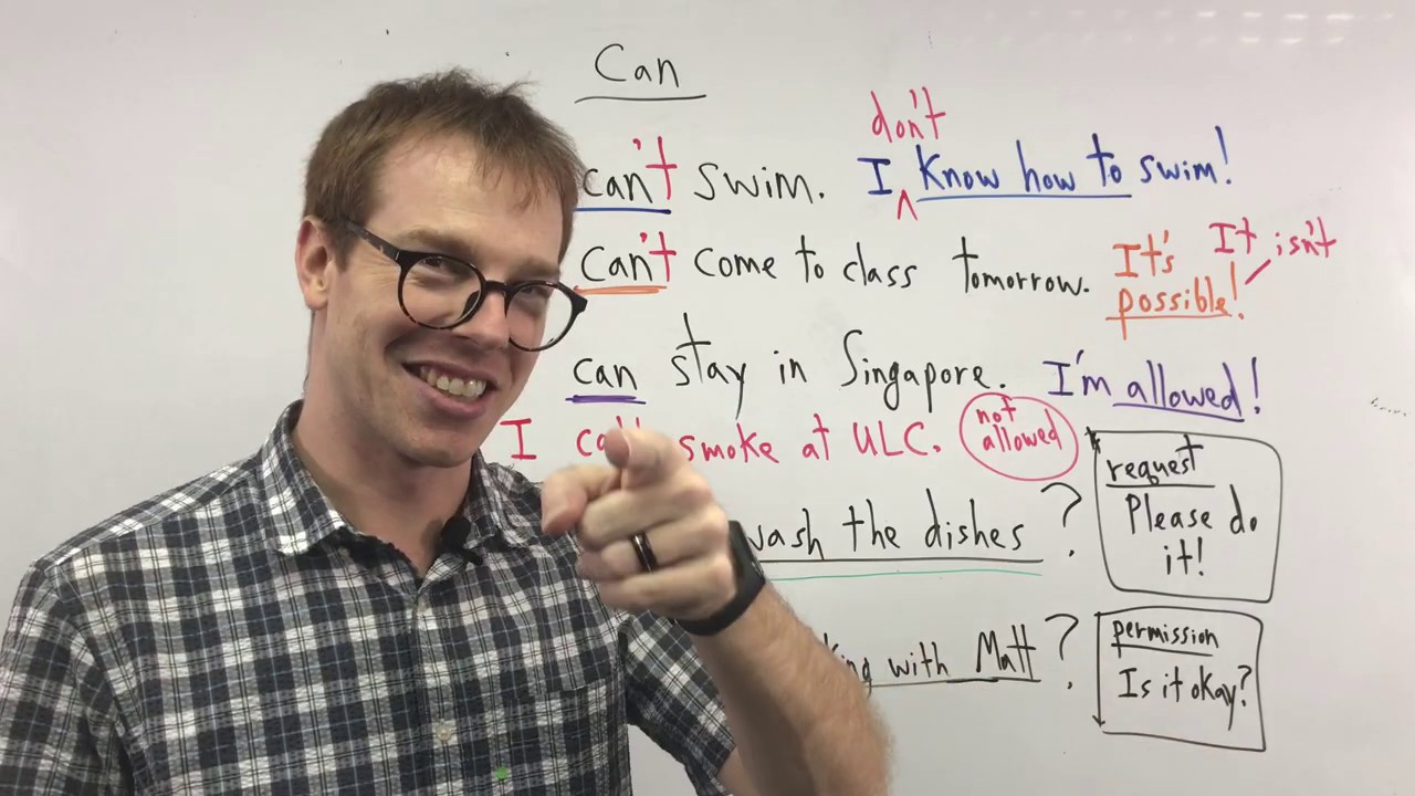 CAN / CAN'T --- Yes, you can!