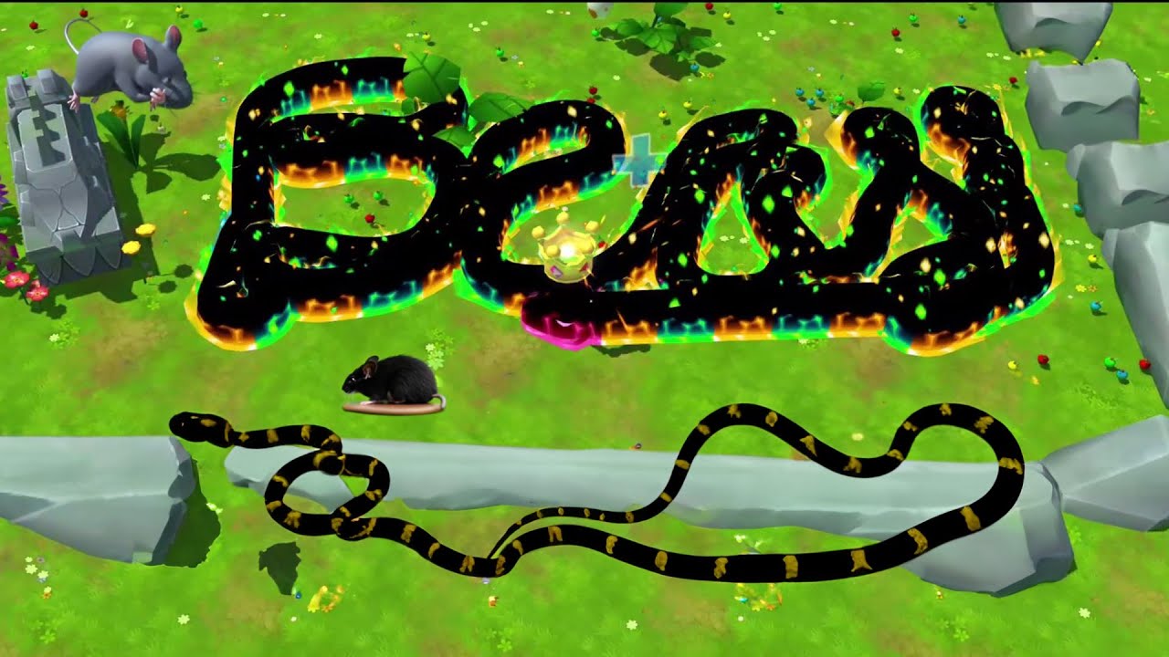 Fastest 50k Score In | Snake Rivals | Game !.