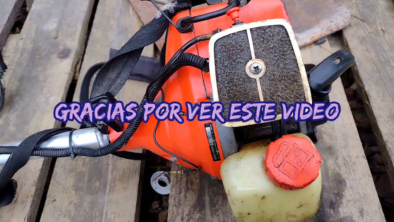 DESMALEZADORA no funciona limpieza y afinación