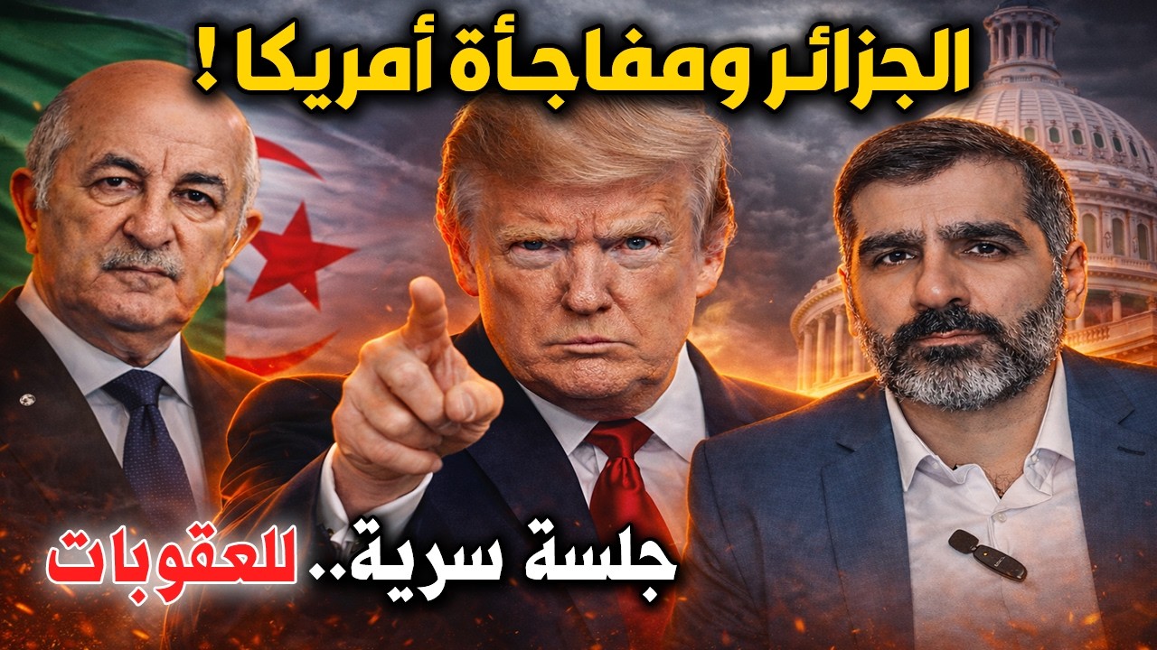 الجزائر تُقلق أمريكا: تسريب يكشف ما دار في جلسة الكونغرس السرّية
