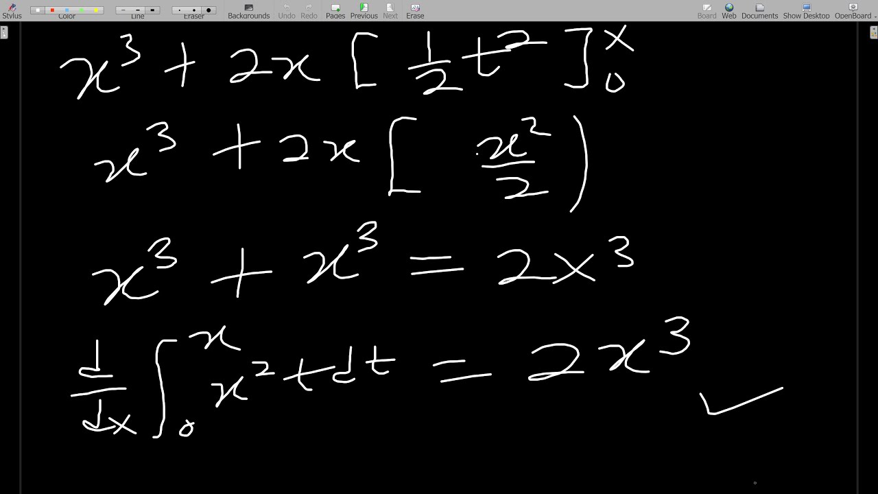 Differentiation under the Integral sign