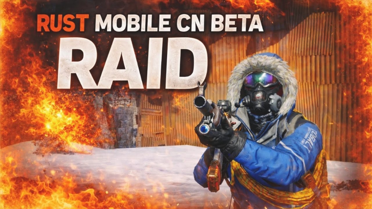 Rust Mobile - CN Beta (RAID) Gameplay
