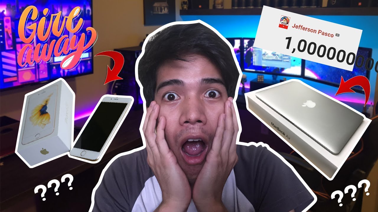1K Subs Special PLUS iPhone and Macbook Air Giveaway!!!